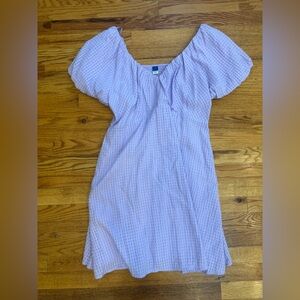 Old Navy Light Purple Textured Skirt